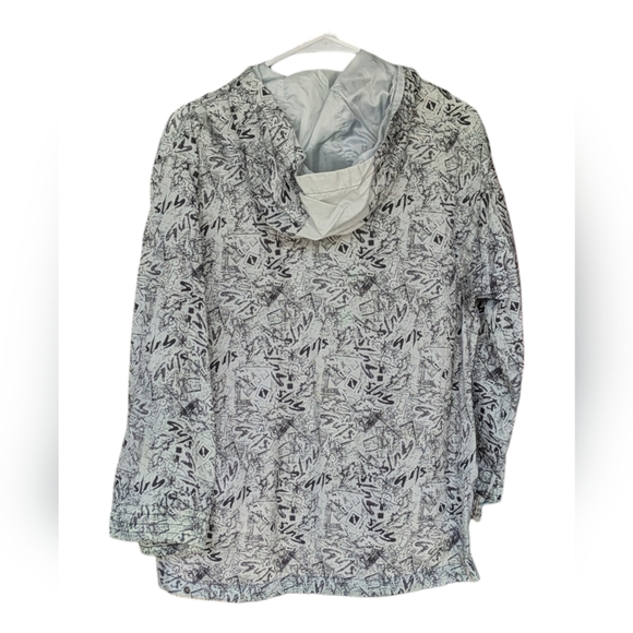 Rare 1990's GUTS Skateboard Logo Windbreaker Jacket Pullover Size "Bigger" - Picture 8 of 10